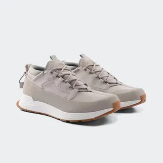 Canada Goose Mens Glacier Trail Sneaker (Men, Limestone/White, US 9)