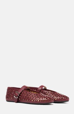 Scarosso Evelyn Ballerinas in Burgundy - Calf at Nordstrom, Size 38.5