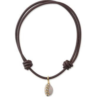 &Eacute;liou Cove Necklace in Brown at Nordstrom