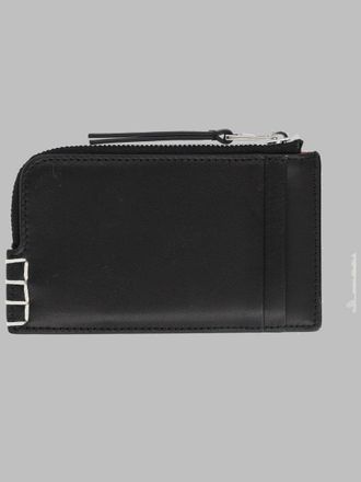 J.W.Anderson Zip-Around Leather Wallet - Black