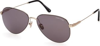 Tom Ford FT0993 PORSCHA 28A Mens Sunglasses Gold Size 59
