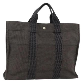Herm&egrave;s Pre-owned Tote Bags, female, Brown, Size: ONE SIZE Pre-owned Fourre-tout herline