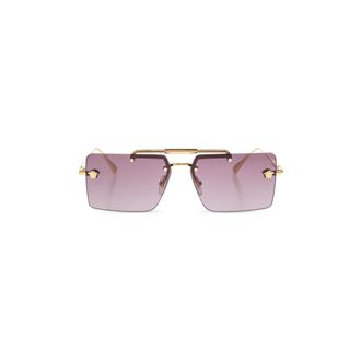 Versace Sunglasses, female, Yellow, Size: 60 MM Ve2245 Sunglasses