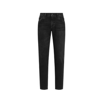 Dolce & Gabbana Heren, Jeans, Zwart, Maat: 2XL Katoen