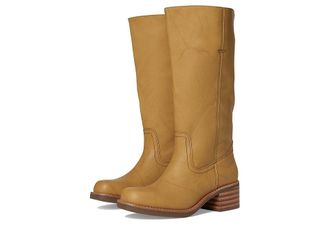 Frye and Co. Miranda 14 Wide Calf Womens Pull-on Boots Banana : 7.5 M, Synthetic