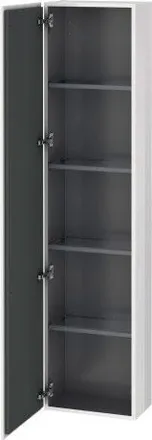Duravit Duravit L-cube Ancho Del M&oacute;dulo Alto 400mm Profundidad 243mm, 1 Puerta, Con Bisagra A La Izquierda, Color: Laca De Alto Brillo Stone Blue - Lc1170l474