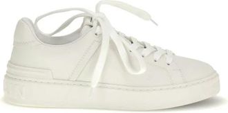 Balmain B-Court Low Top Sneakers - Dames - Sneakers - Wit - 40 EU - Leer - Schoenen