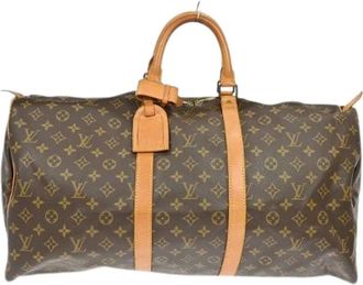 Louis Vuitton Pre-owned Weekend Bags, unisex, Brown, Size: ONE SIZE Pre-owned Keepall Bag
