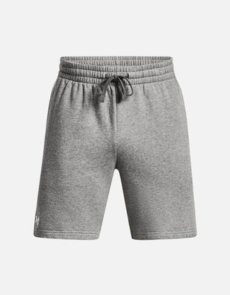 Under Armour Mens Under Armour Mens Rival Fleece Shorts - Grey - Size: 32/32