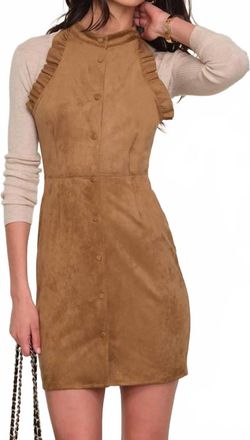 Heartloom Ember Mini Dress In Camel