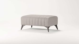 HOME AFFAIRE Polsterhocker »MATTHEW Sitzhocker, Masse B/T/H: B/T/H: 90/60/43 cm« Steppung