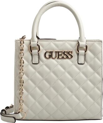 Guess Gewatteerde Kleine Tote Tas - Dames - Handtassen - Wit - ONE Size - Tassen
