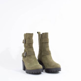 Eric Michael Womens Bedford Boot In Khaki