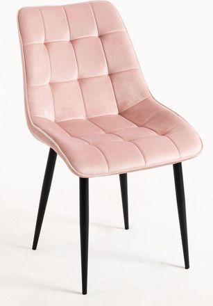 Regalos Miguel Sillas Comedor - Silla Cade Terciopelo - Rosa