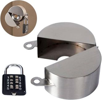 OEM 2 Cerraduras De Acero Inoxidable Para Grifos Exteriores Con Candado De Combinaci&oacute;n Dispositivos De Seguridad Para Jard&iacute;n Y Hogar Prevenci&oacute;n De Robo De