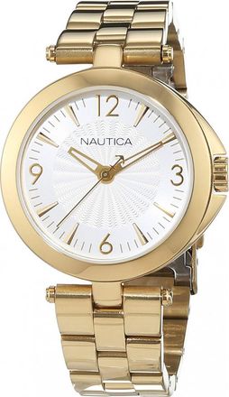 Nautica Womens NAD14001L Ladies Watch - Gold - One Size