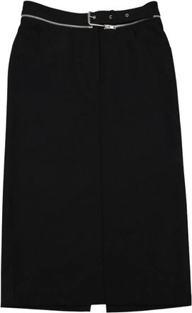 Vaquera Vaq 11S001-Bk - Dames - Kokerrokken - Zwart - M - Wol - Rokken