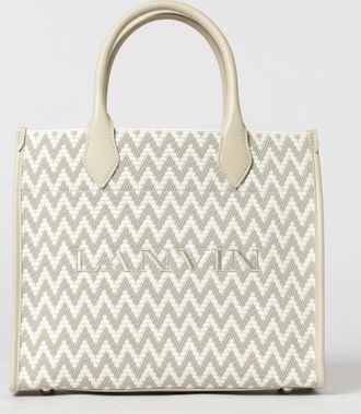 Lanvin Borsa in tessuto a zig zag jacquard