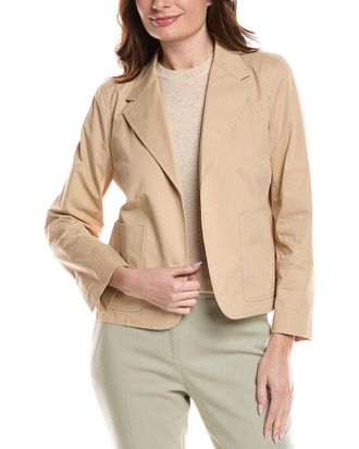 Lafayette 148 New York Cropped Boyfriend Blazer