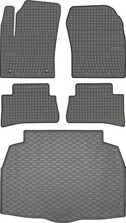 OEM Toyota C-hr I Suv De Enero De 2017 A 2023. Juego De Alfombrillas De Goma Para Coche Y Alfombrilla Para Maletero