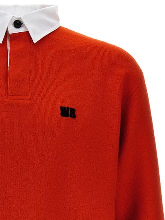Wales Bonner Wool Polo Mens Shirt