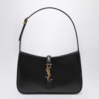 Saint Laurent Black 5 &Agrave; 7 bag in smooth leather