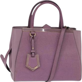 Fendi Pre-owned Handbags, female, Purple, Size: ONE SIZE Pre-owned Vintage Handbag