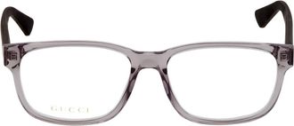 Gucci Demo Rectangular Mens Eyeglasses GG0011O 007 55
