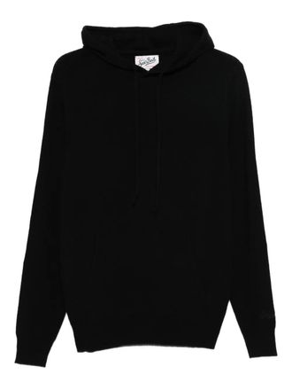 MC2 Saint Barth Mahony wool hoodie - men - Lambs Wool - S - Black
