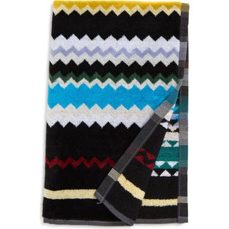 Missoni Curt Hand Towel in Black Multi at Nordstrom Rack