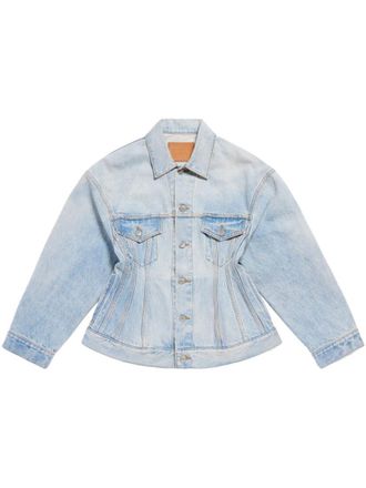 Balenciaga Blue Denim Jacket