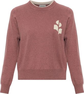 Isabel Marant Truien & Vesten, Dames, Roze, S, Katoen, Lanta Trui