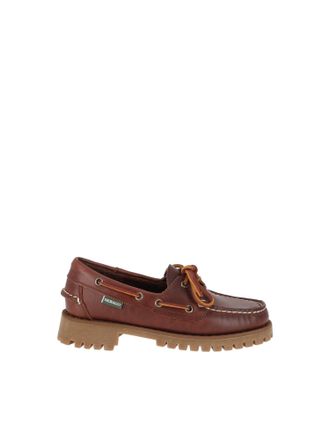 Sebago Classic Ranger Waxy Boat Shoe Rubber Sole Loafers