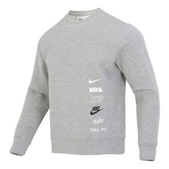 Nike Club Fleece+ Brushed-Back Crew DX0782-063