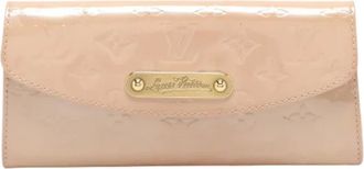 Louis Vuitton Pre-owned Clutches, female, Beige, Size: ONE SIZE Pre-owned Leather clutches