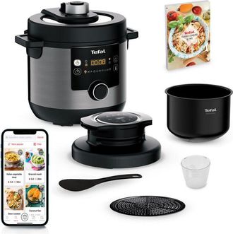 T-fal Turbo Cuisine & Fry Cy7788 7,6 L Negro 1200 W
