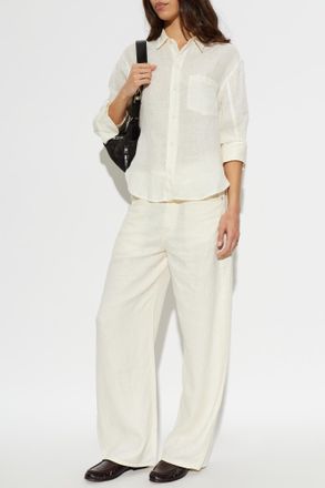 Citizens Of Humanity Citizens Of Humanity Kayla Linen Shirt, Womens, Cream