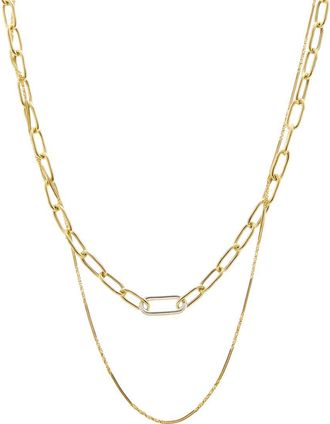 Meshmerise 18K Over Silver 0.05 Ct. Tw. Lab-Grown Diamond Necklace