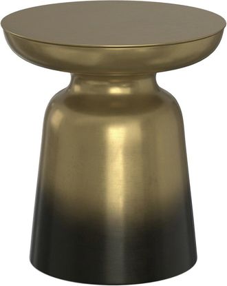 Simpli Home Toby Modern Industrial 17In Metal Accent Side Table