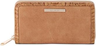 Brahmin Suri Leather Zip Wallet in Tan at Nordstrom