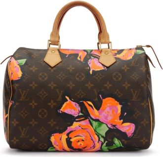 Louis Vuitton Stephen Sprouse Multicolor Monogram Roses Coated Canvas Speedy 30
