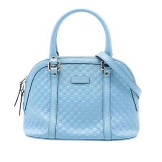 Gucci Pre-owned Dome Satchel - - Pre-owned - Donna - Blu - ONE SIZE