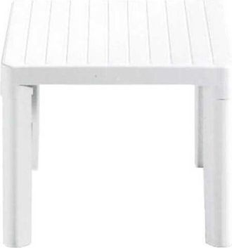 Scab Mesita De Resina Tip Cuadrado Blanco 47x 47 1022 Scab