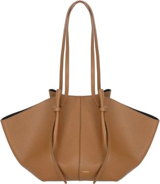Yuzefi Mochi Shopper - Dames - Shoppers - Beige - ONE Size - Leer - Tassen
