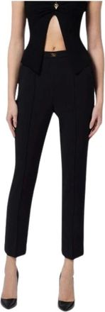 Elisabetta Franchi Mujer, Pantalones, Negro, Talla: L