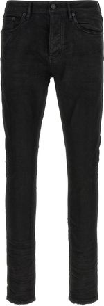 Purple Cotton Tape Mens Jeans