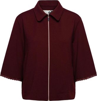 &Co Woman Ginni Jas - Dames - Zomerjassen - Rood - XL - Polyester - Jassen