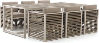 Bellagio la vita attrattiva Bellagio Cadora 240cm dining tuinset 7-delig