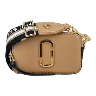 Marc Jacobs Cross Body Bags, female, Beige, Size: ONE SIZE Snapshot Bag
