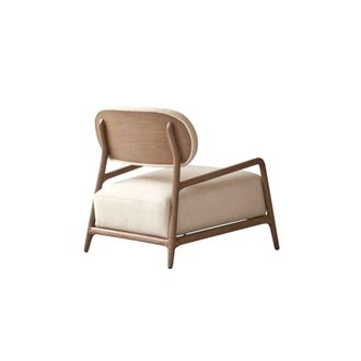 Tikamoon Sill&oacute;n de madera de mindi maciza